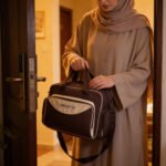 حقيبة أم وطفل كبيرة مع حصيرة تغيير - صورة 3